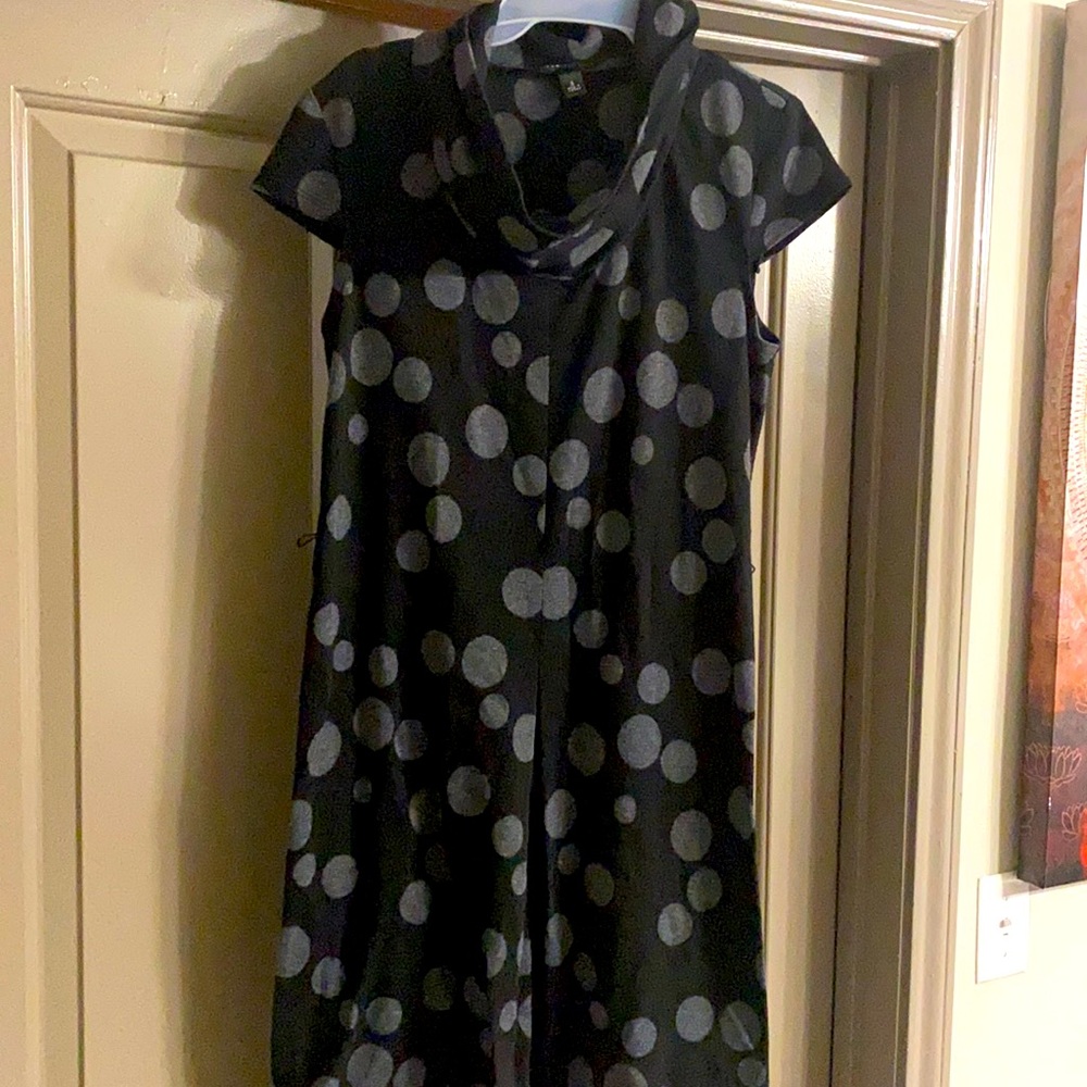 Black Spot design dress